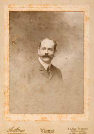 Juan de la Cruz Escobar, París, finales del siglo XIX. Archivo familiar. Reproducción Carlos Tobón.